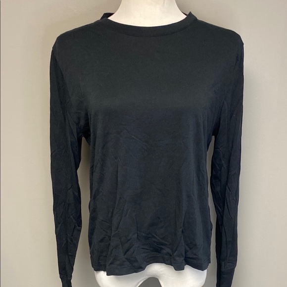 J. Crew Black Long Sleeve Tee - Picture 3 of 5